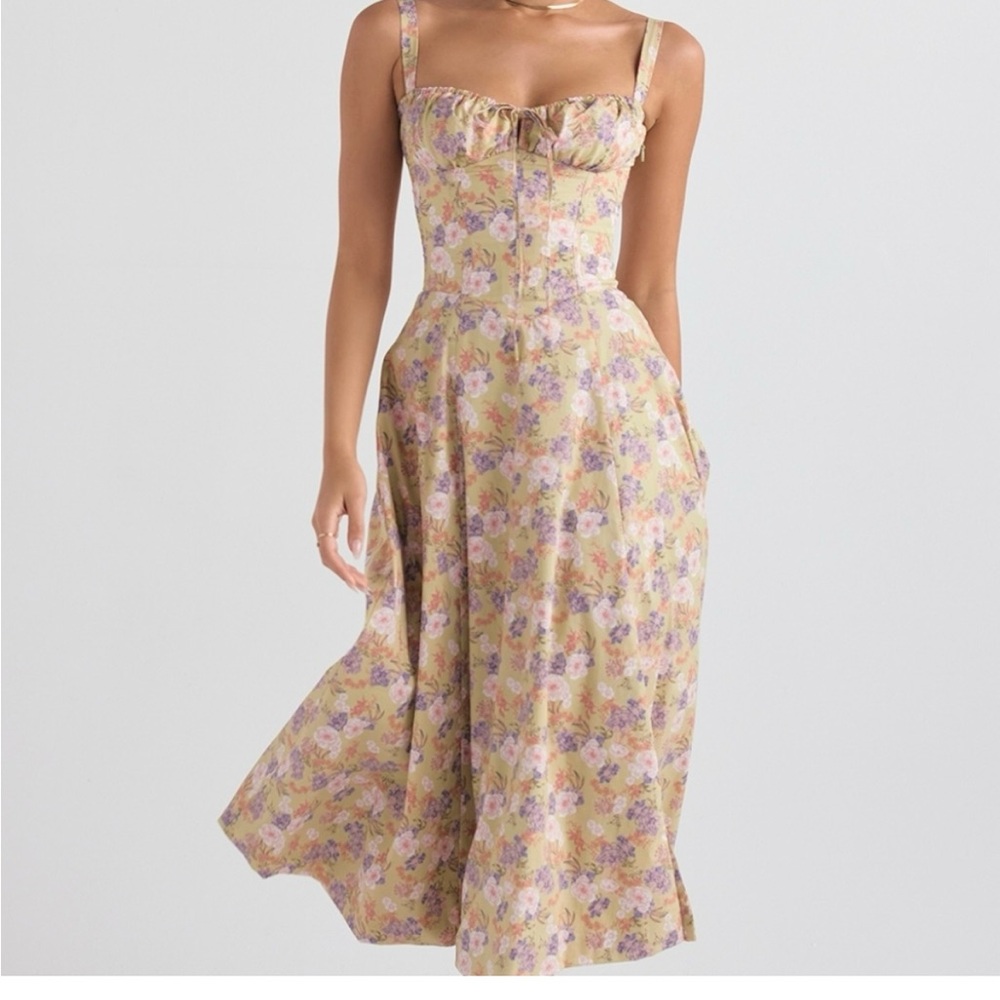 House of CB L Carmen Dress NWT